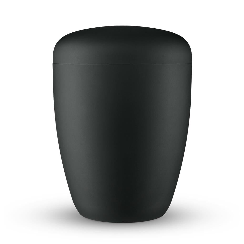 Kaufen natur Spalt Urne Satin Black Lackiert Naturstoff