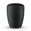 Spalt Urne Satin Black Lackiert Naturstoff-6