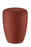 Urna spaccata Materiale naturale laccato marrone-2