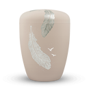 Spalt Urne Rosé matt lackiert Naturstoff-2