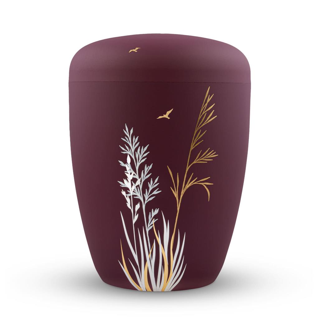 Kaufen graser-weiss-gold Spalt Urne Beere Matt Lackiert Naturstoff