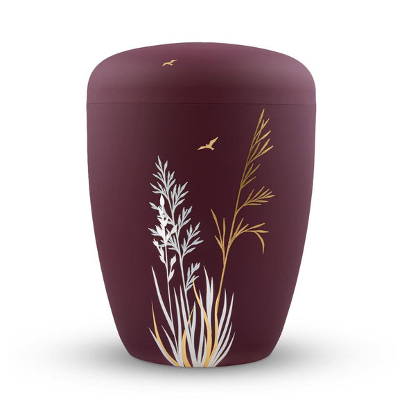 Spalt Urne Beere Matt Lackiert Naturstoff