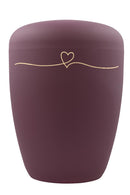 Spalt Urne Beere Matt Lackiert Naturstoff-1