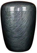 Spalt Urne Metallic Naturstoff-1