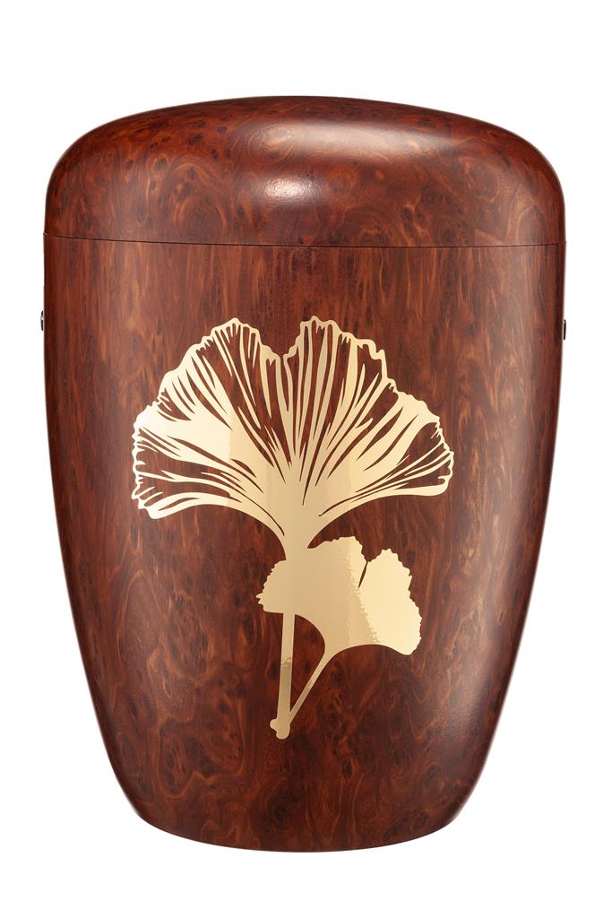 Spalt urn burl wood natural material