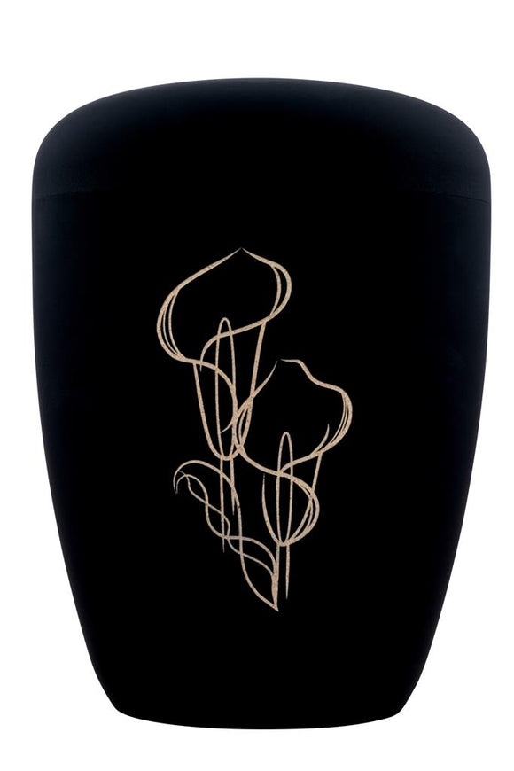 Spalt Urne Lasergravur Naturstoff