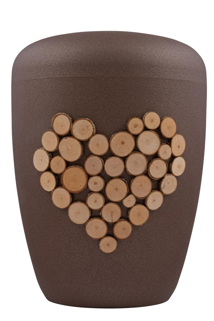 Spalt urn emblem wood natural material - 0
