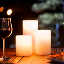 Qult Inside Porte-bougies à réchaud en forme de bougie, lot de 3-3