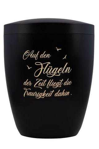 Kaufen text Spalt Urne Schwarz Lackiert Naturstoff