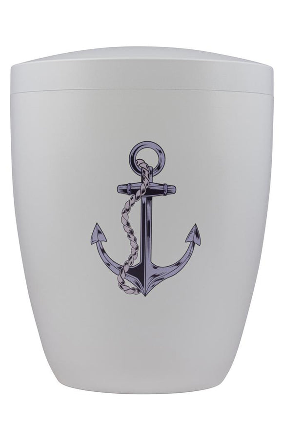 Spalt Urne Weiß Lackiert Modern Naturstoff