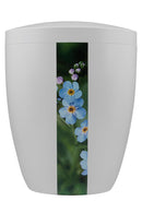 Spalt Urne Weiß Lackiert Modern Naturstoff-9