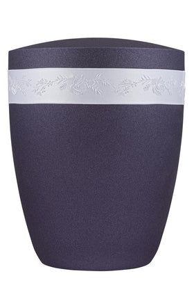 Spalt Urne Violett Lackiert Naturstoff - 0