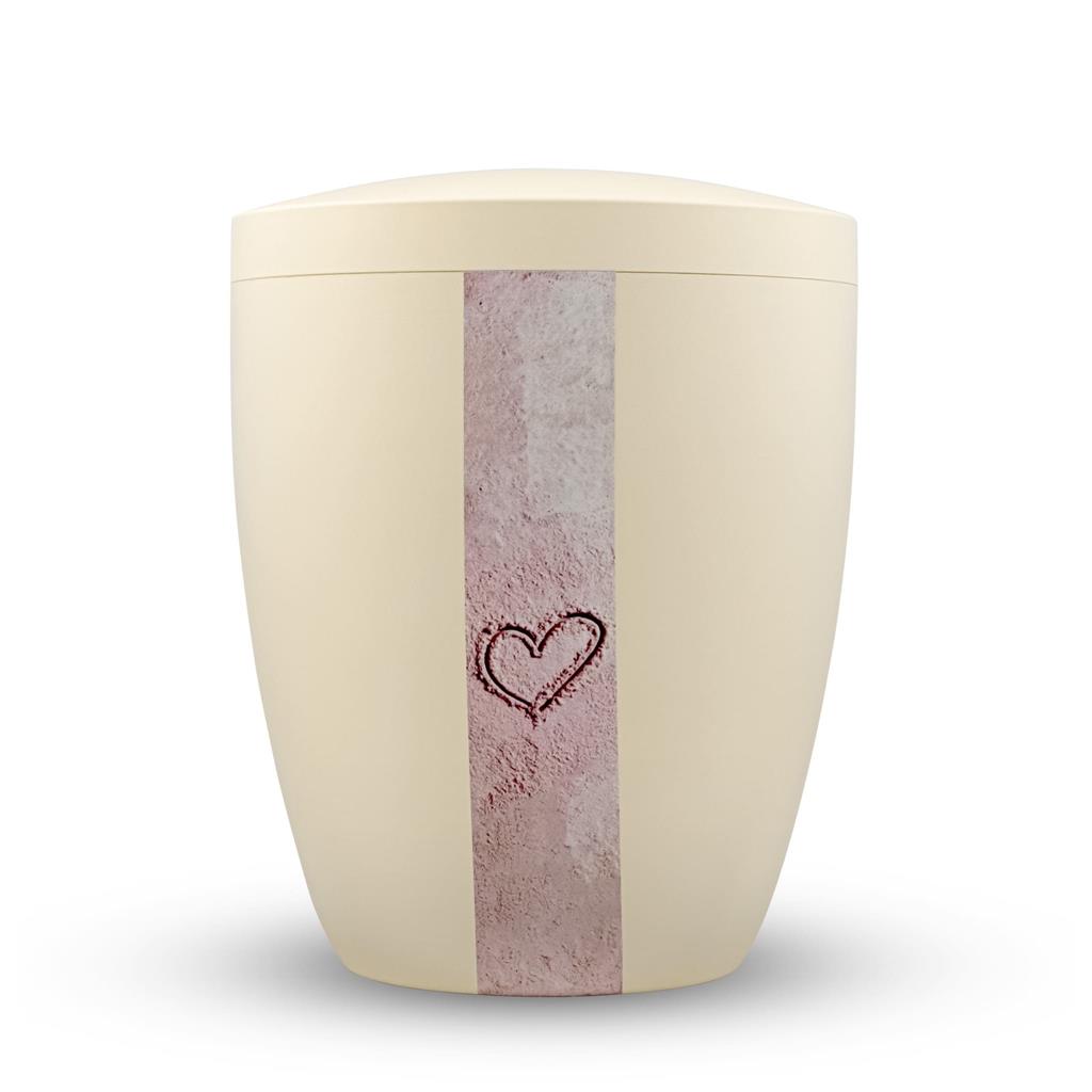 Kaufen herz-im-sand Spalt Urne Seashell Modern Naturstoff
