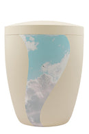 Spalt Urne Seashell Modern Naturstoff-13