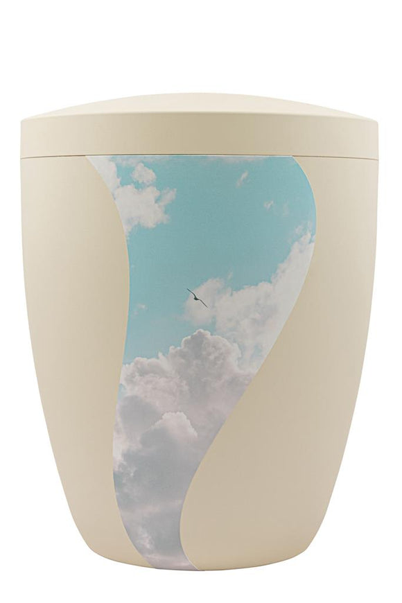 Spalt Urne Seashell Modern Naturstoff