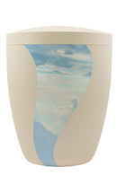 Spalt Urne Seashell Modern Naturstoff-14