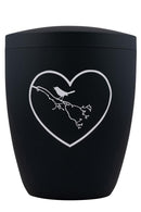 Spalt Urne Pierre Grise Laquée Matériau naturel-2