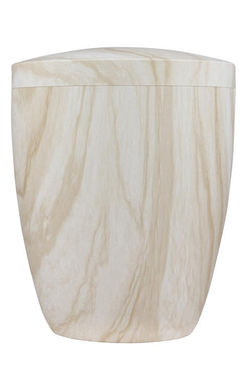 Spalt Urne Carrara Naturstoff - 0