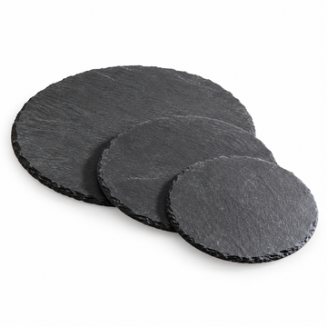 Schieferplatten - Rund