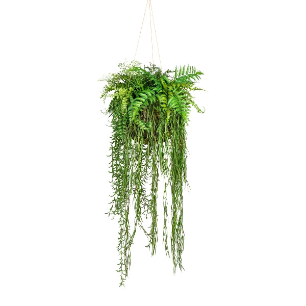Hanging plant artificial plant deco - 0
