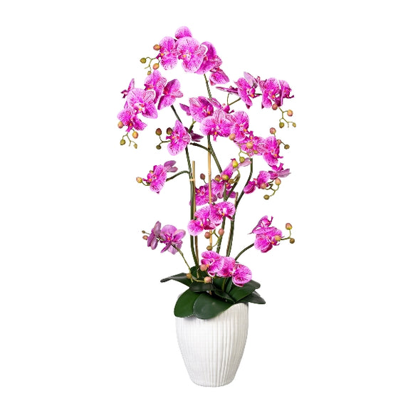 Pianta artificiale di orchidea