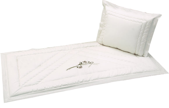 Besta Deckengarnitur Elfenbein Stickerei Ähre