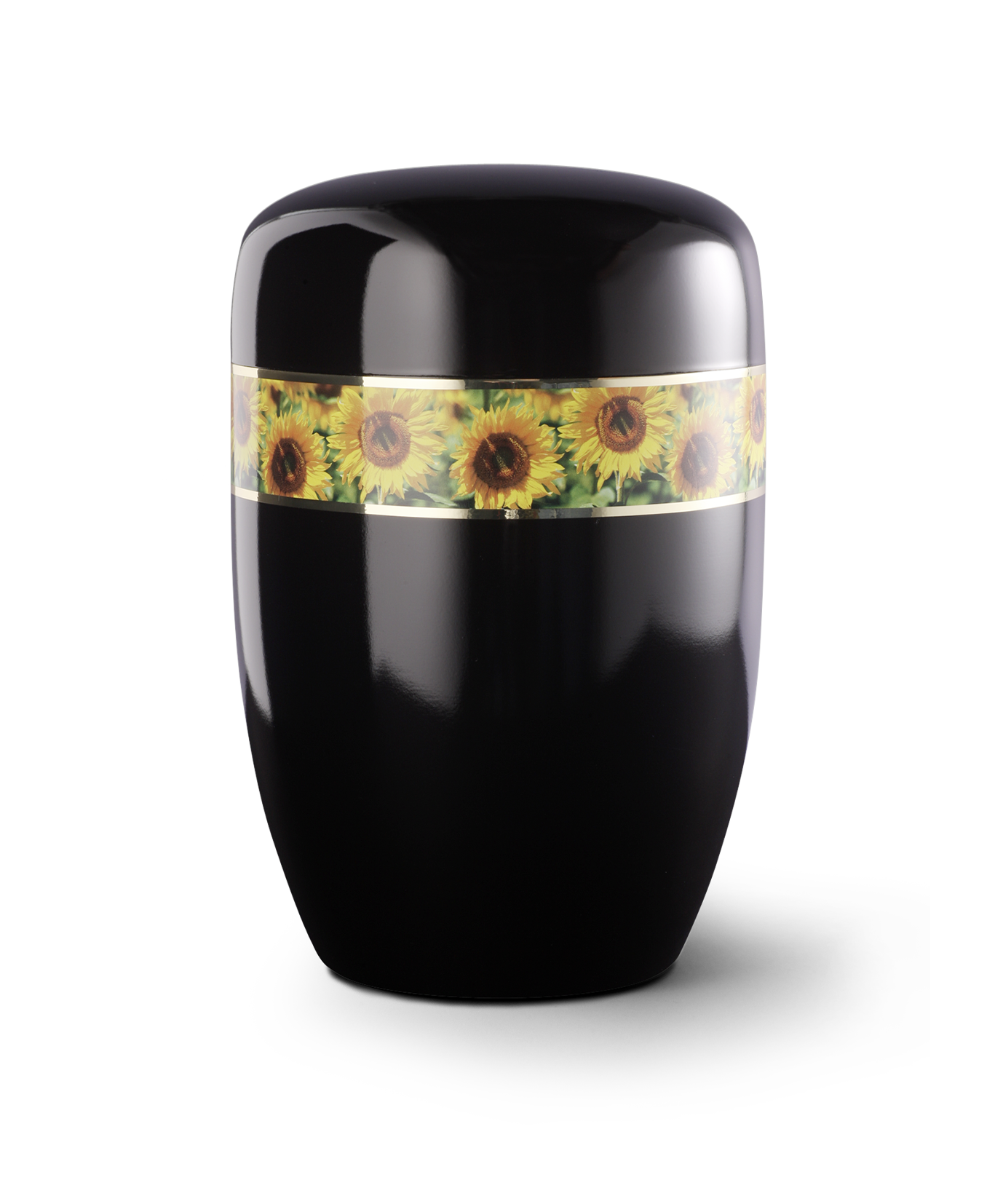 Kaufen schwarz-sonnenblumen Völsing Urne Edition 360° Metall