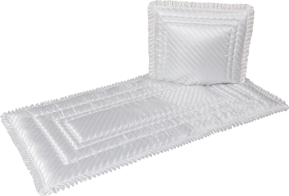 Set da soffitto Besta con trapuntatura a righe diagonali a onda