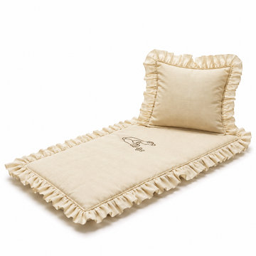 Spalt Garniture de couette Enfants Linon Nature Ours