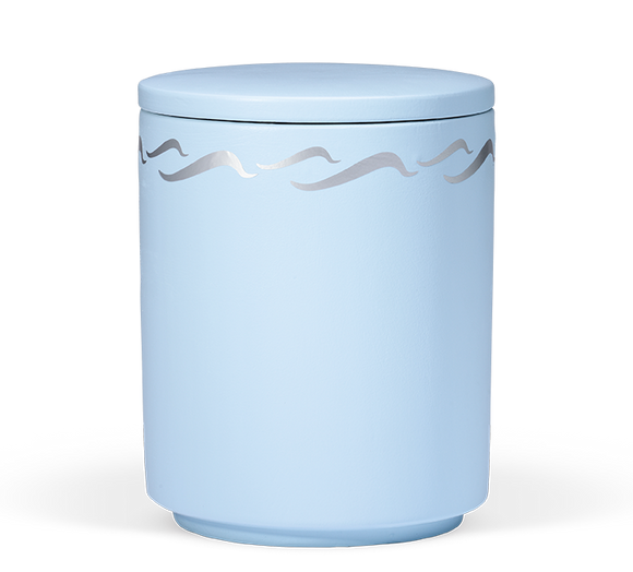 Heiso urna de mar decoración de olas urna orgánica