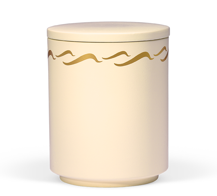 Heiso sea urn wave decor organic urn