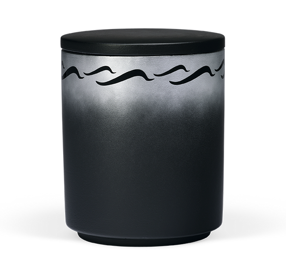 Heiso urna de mar decoración de olas urna orgánica