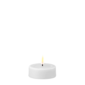 Deluxe Homeart LED Teelicht Kerze Indoor weiß 2er Set - 0