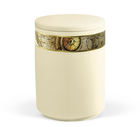 Heiso urna mar banda decorativa bio urna