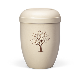 Urna biologica Heiso Classic a motivo naturale