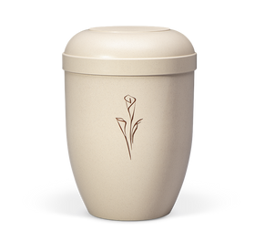 Urna biologica Heiso Classic a motivo naturale - 0