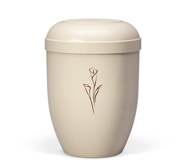 Heiso Classic Naturbelassen Motiv Bio Urne - 0