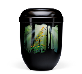 Heiso Classic Airbrush Motiv Bio Urne - 0