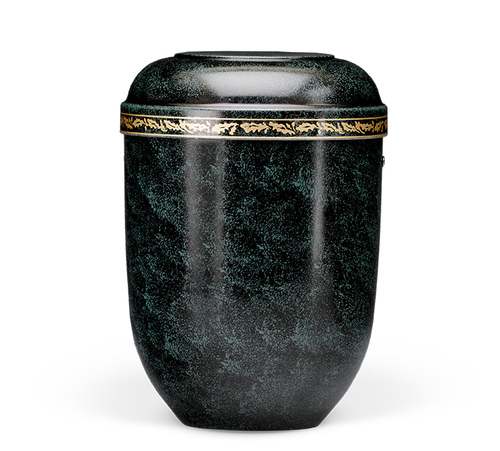 Heiso Classic patinated organic urn