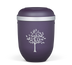 Árbol moderno de terciopelo violeta