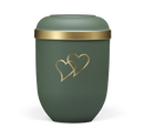 Urna biologica Heiso Classic con bordo dorato-1
