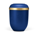 Heiso Classic gold rim organic urn-5
