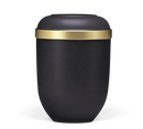 Heiso Classic gold rim organic urn-6
