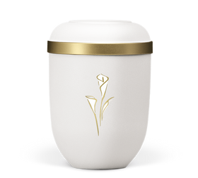 Urna biologica Heiso Classic Gold rim Calla - 0