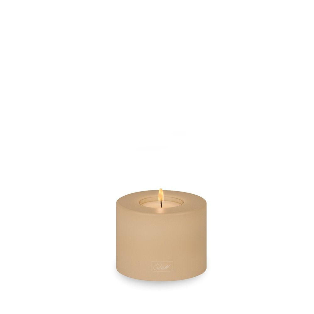 Kaufen brazilian-sand Qult Trend Teelichthalter in Kerzenform Color Ø 8 cm