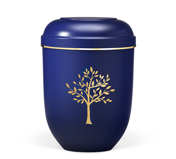 Urna orgánica Heiso Classic banda de oro