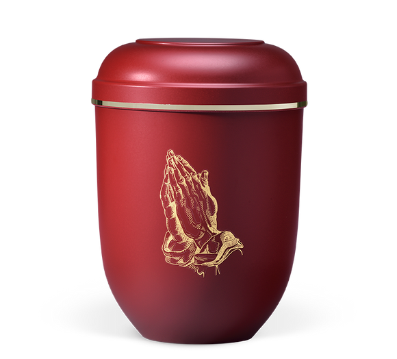 Urna orgánica Heiso Classic banda de oro