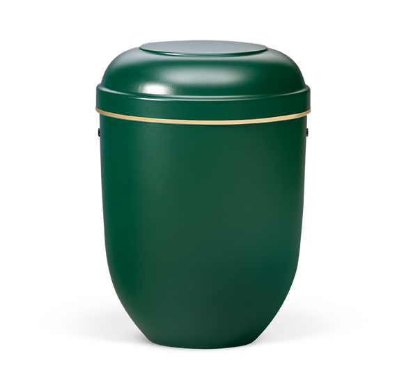 Urna orgánica Heiso Classic banda de oro