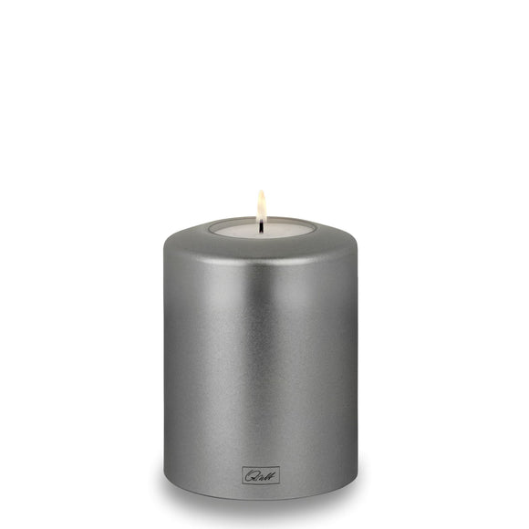 Qult Classic Porte-bougie à chauffe-plat en forme de bougie métallique