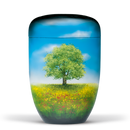 Heiso Elegance Blume Airbrush Bio Urne-3